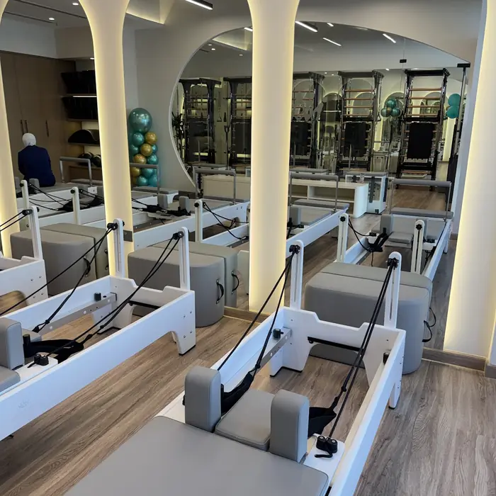 Inside Pilates Academy Arjan — light-filled corners