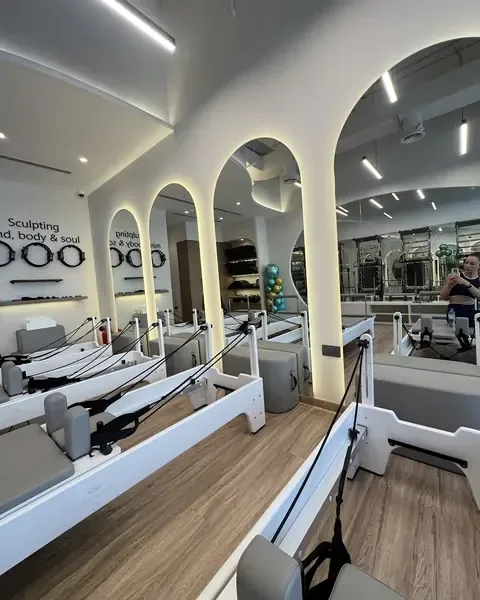 Group Pilates Max 5 Policy: Intimate Classes in Arjan Dubai