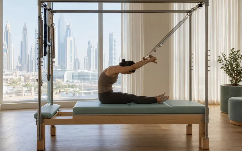 Cadillac Roll-Down with Springs: Form for Spinal Mobility
