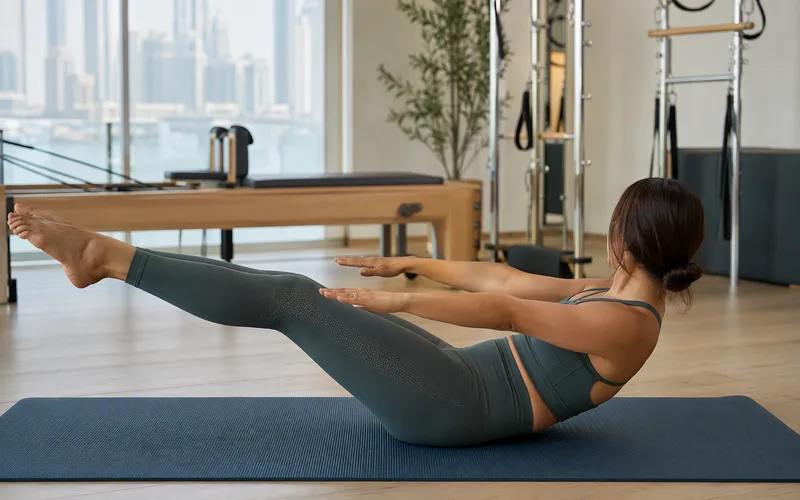 Mat Roll Back Form for Maintaining Abdominal Curvature