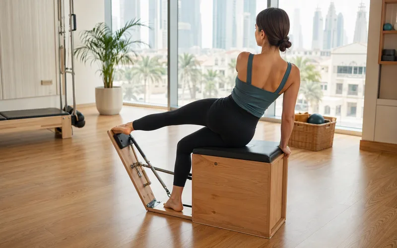 Wunda Chair Side Press Progression: Building Lateral Core Strength with Controlled Resistance