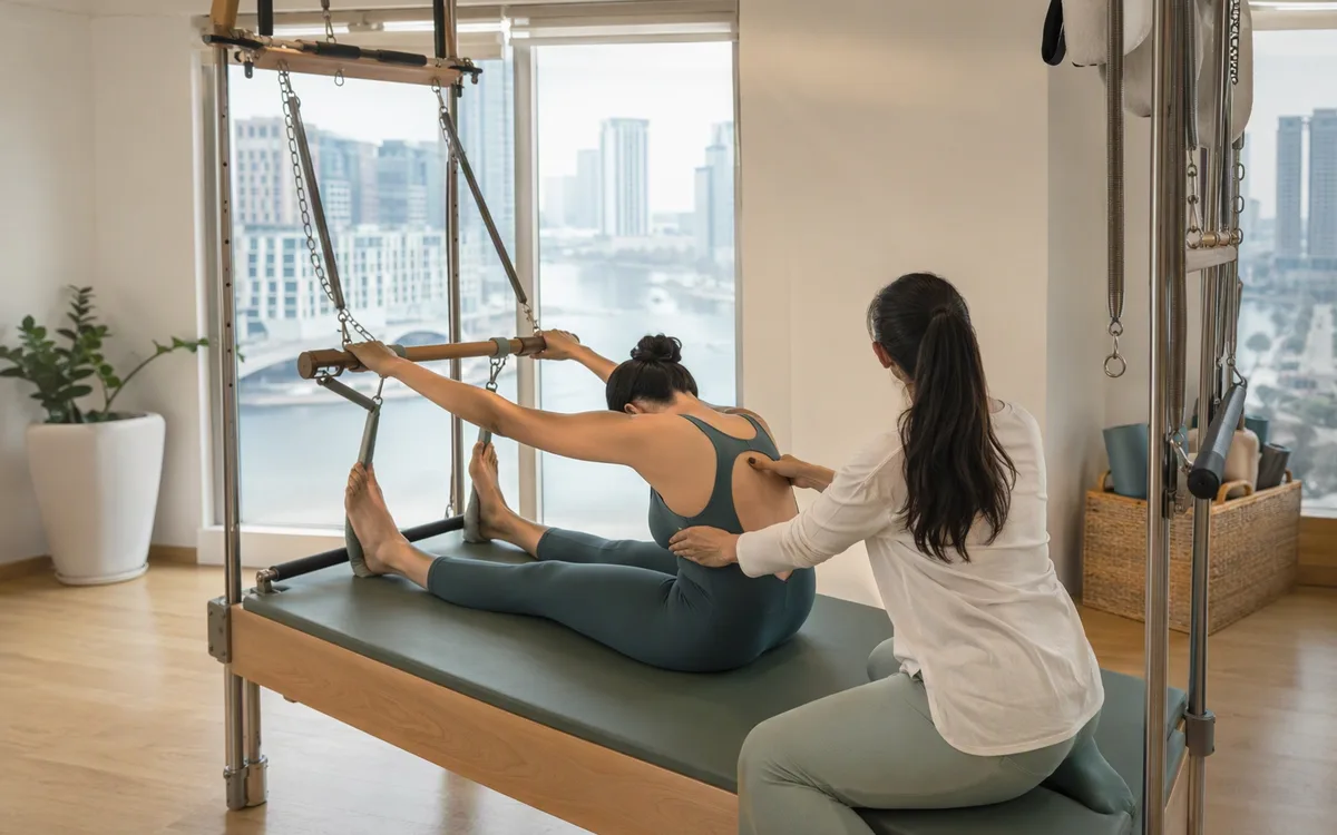 Cadillac Roll Back Progression for Abdominal Strength Control