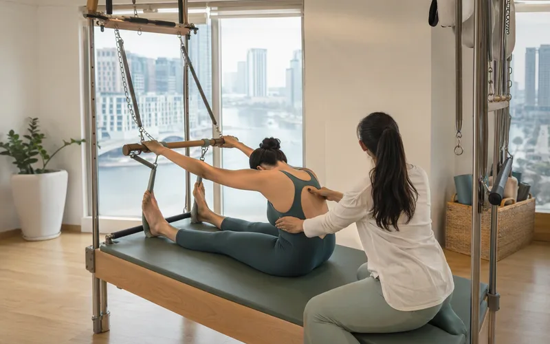 Cadillac Roll Back Progression for Abdominal Strength Control