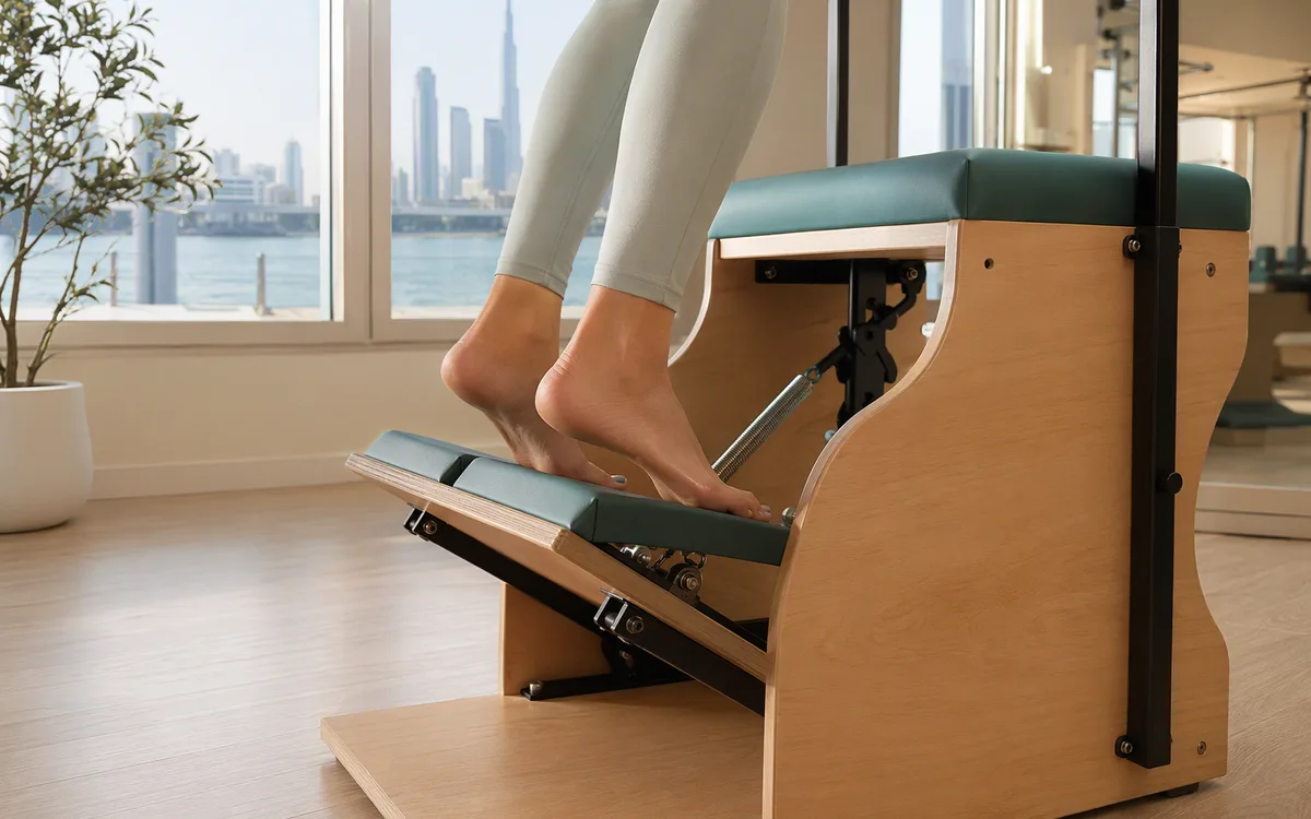 Chair Footwork Variations: Alignment Cues for Ankle and Foot Strength