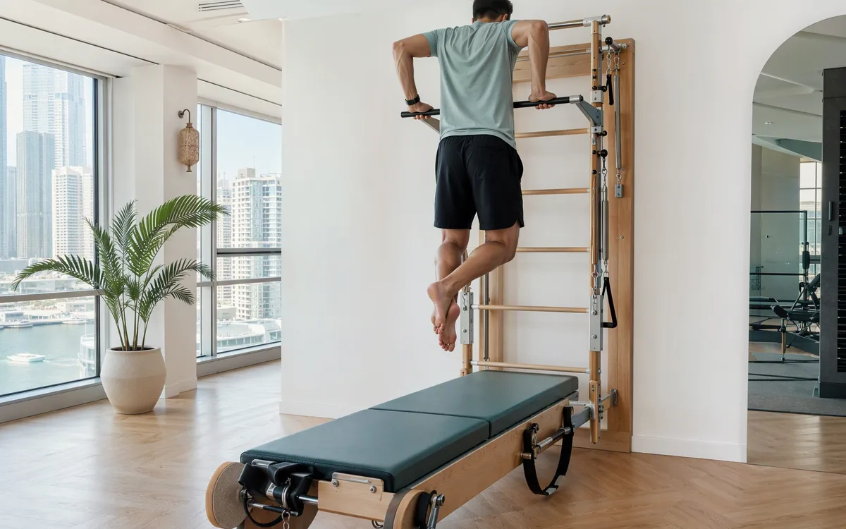 Fuse Ladder Pull-Up Bar Dips: Upper Body Strength with Hip Stability
