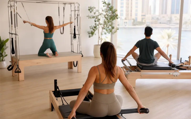 Lunchtime Pilates Classes Fitting Al Barsha South Office Schedules