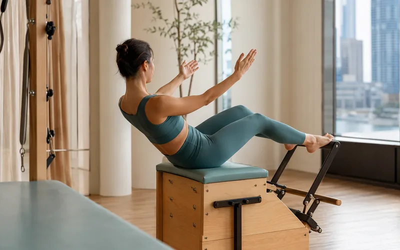 Wunda Chair Teaser Technique Coordinating Breath and Balance